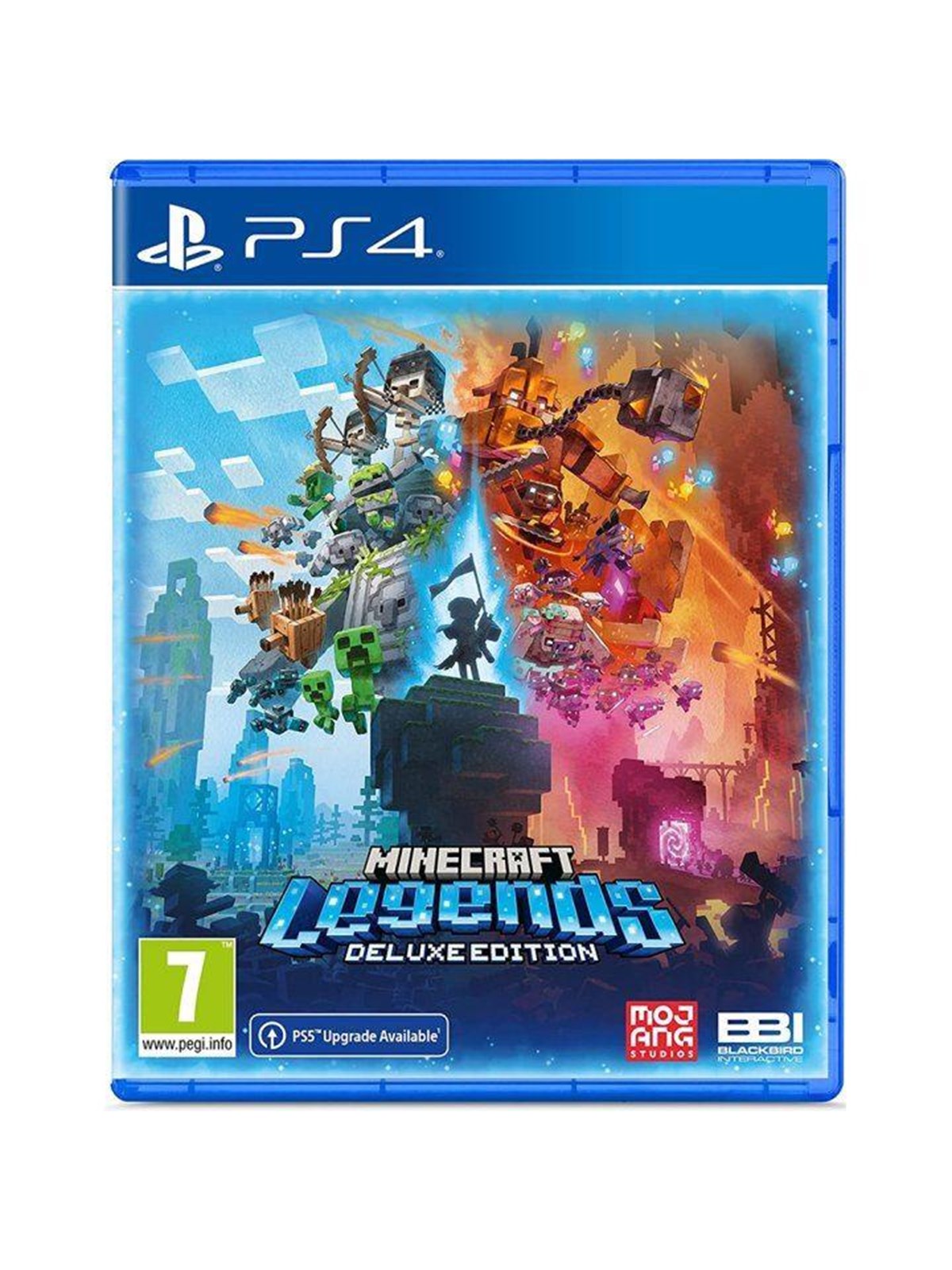 Minecraft Legends (Deluxe Edition) - Sony PlayStation 4 - Real Time Strategy - PEGI 7