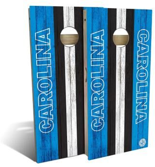 Skip's Garage Carolina Football Outdoor Cornhole Board Set