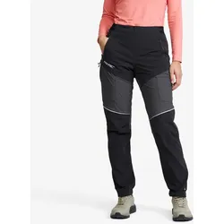 Dynamic Pro Wind Pants Damen Black/Anthracite, Größe:S - Outdoorhose, Wanderhose & Trekkinghose - Schwarz