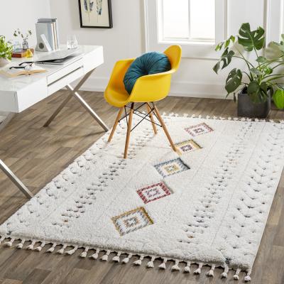 Teppich LIVABLISS "MARACAIBO", weiß (elfenbein), B:200cm H:34,8mm L:275cm, Polypropylen, Teppiche, Teppich