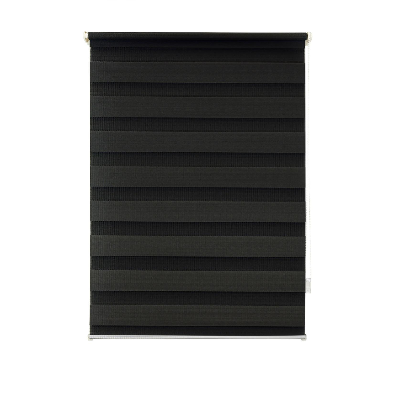 Ondeco Doppelrollo Just Klemmfix Seitenzugrollo Blickdicht Klemmfix Farbe: Anthrazit, Größe: 140x160 cm