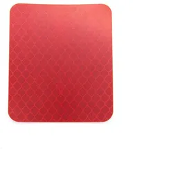 Rote reflektierende Aufkleber 50x60mm für Xiaomi Schutzblech - 10 Stück