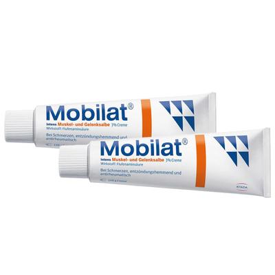 2x Mobilat Intens Muskel- und Gelenksalbe 2x100 g Creme