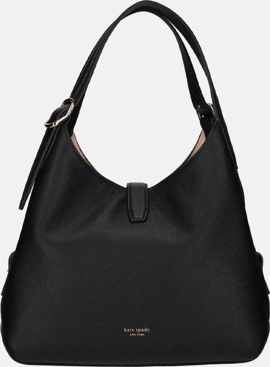 Kate Spade Handtasche, Schwarz, Leder, 28 x 15 x 24 cm, 6 Fächer
