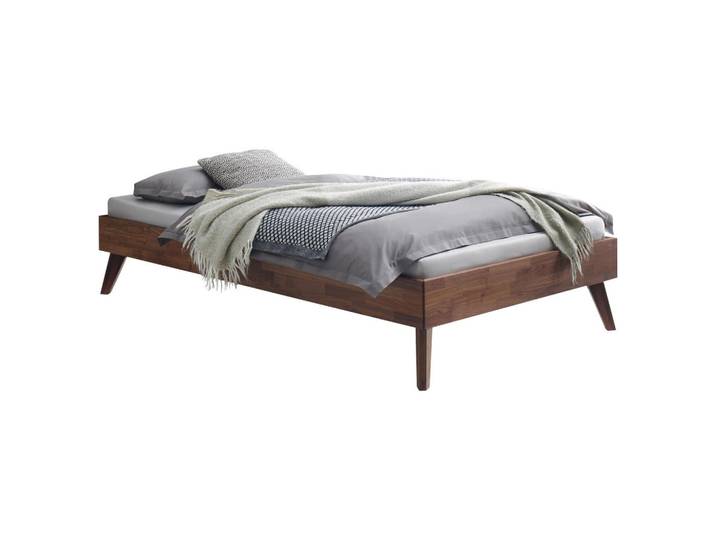 Hasena Bett, Nussbaum, Holz, Nussbaum, massiv, 90x200 cm, Fsc, in verschiedenen Holzarten erhältlich, Größen erhältlich, Schlafzimmer, Betten, Einzelbetten