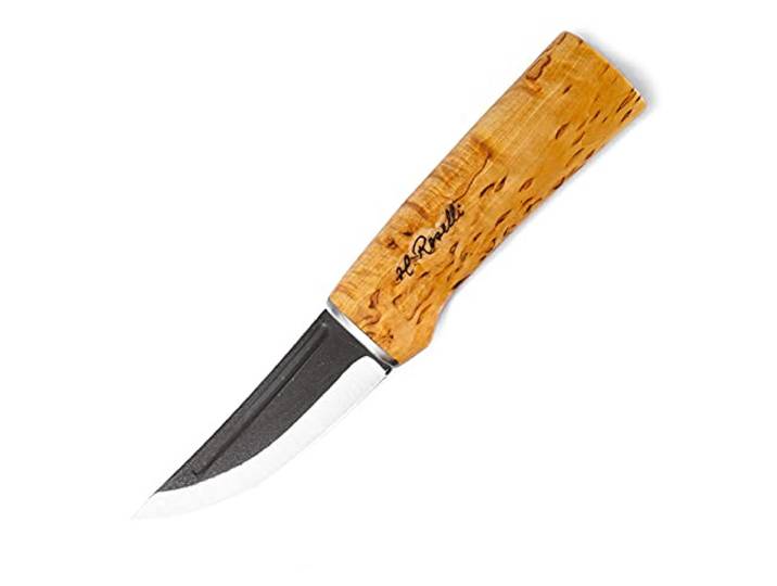 H. Roselli R100 Jagdmesser, das bekannteste Messer von Roselli -since 1976-, Carbonstahl