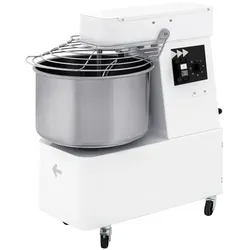 HENDI Spiralmischer mit festem Kopf und Schüssel., 88 kg/h, 32L, 400V/1100W, 431x740x(H)804mm