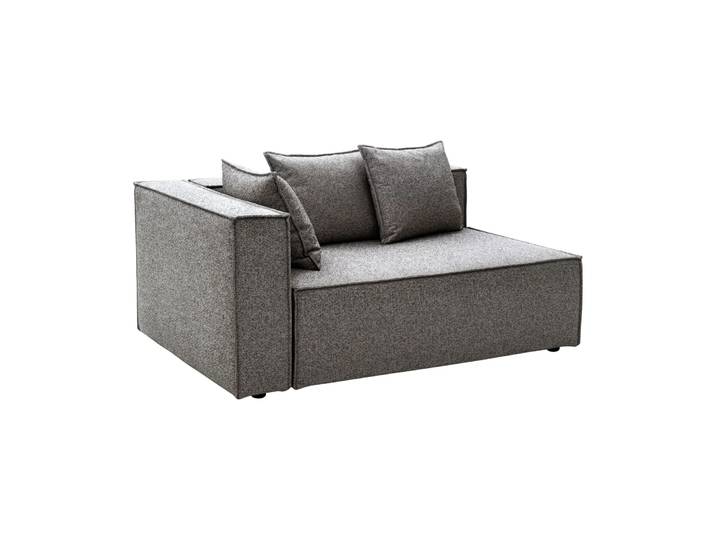 Brafab Module de canapé Muki Smokey grey, module d’extrémité droite