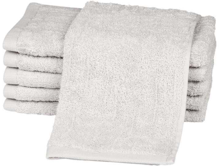 Gästehandtuch ROSS Premium , silber, B:30cm L:50cm, Frottier, Obermaterial: 100% Baumwolle, Handtücher, Gästehandtuch, 100% Baumwolle