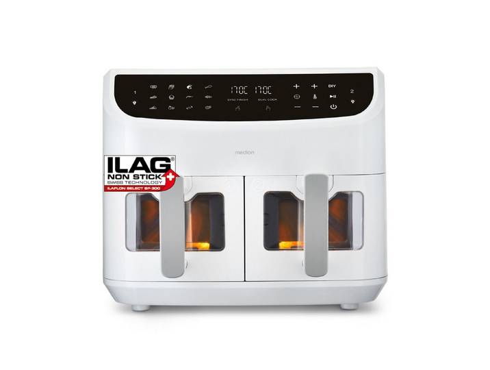 Medion® Heißluftfritteuse MD11760, 2600 W