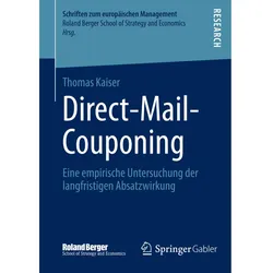 Direct-Mail-Couponing, Fachbücher von Thomas Kaiser
