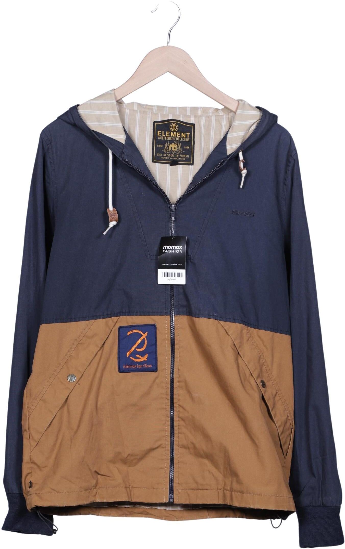 Element Herren Jacke, Mehrfarbig, Gr. L, Synthetik / Baumwolle - Second Hand