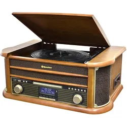 Roadstar HIF-1993 (AM, FM, Bluetooth), Radio, Braun