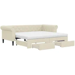 vidaXL, Sofa + Bettsofa, Ellie With trundle & drawer & mattress