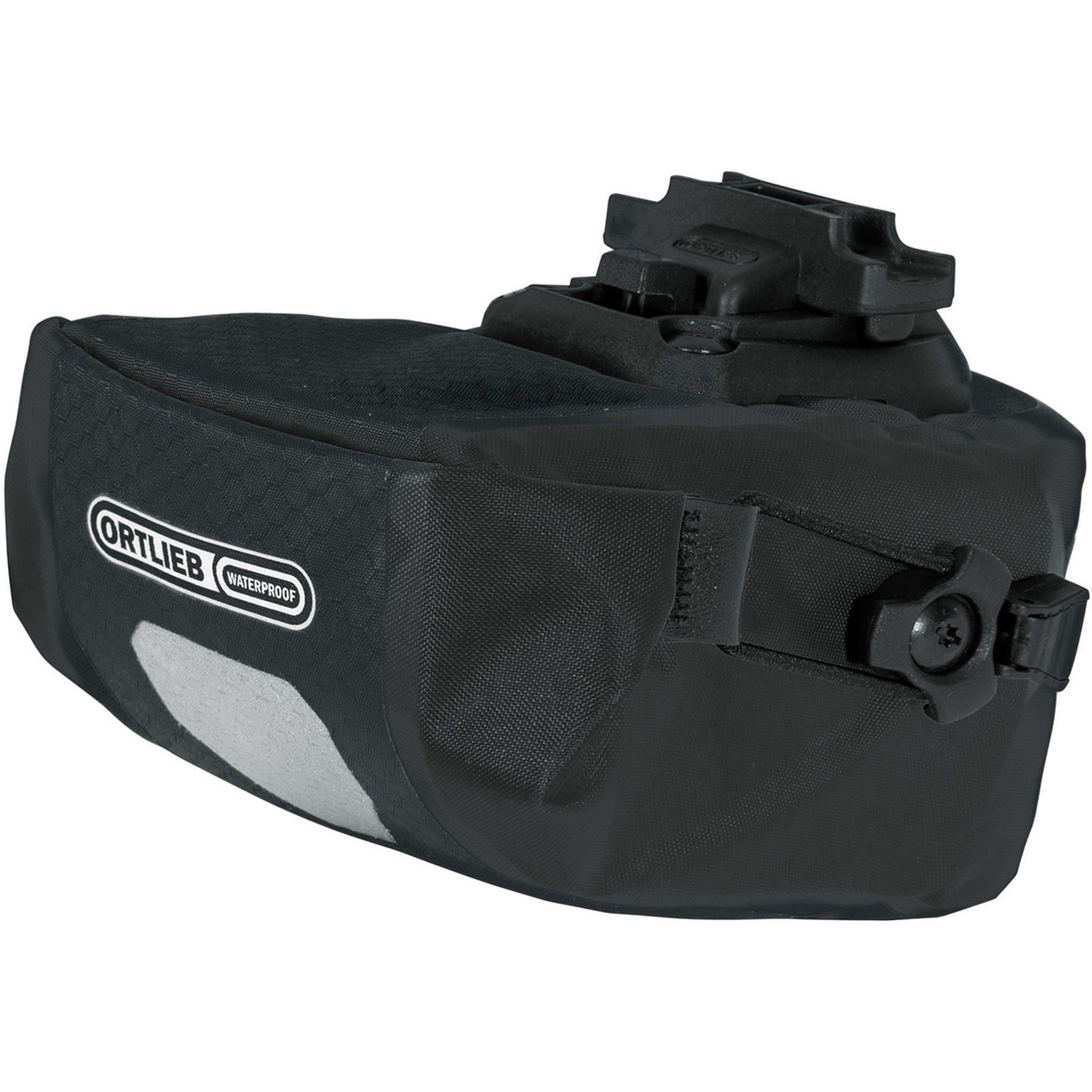 Ortlieb Micro-Bag 0.8 Satteltasche Fahrradtaschen schwarz Größe 0,8L Mountainbike | Rennrad | Gravel Wasserdicht
