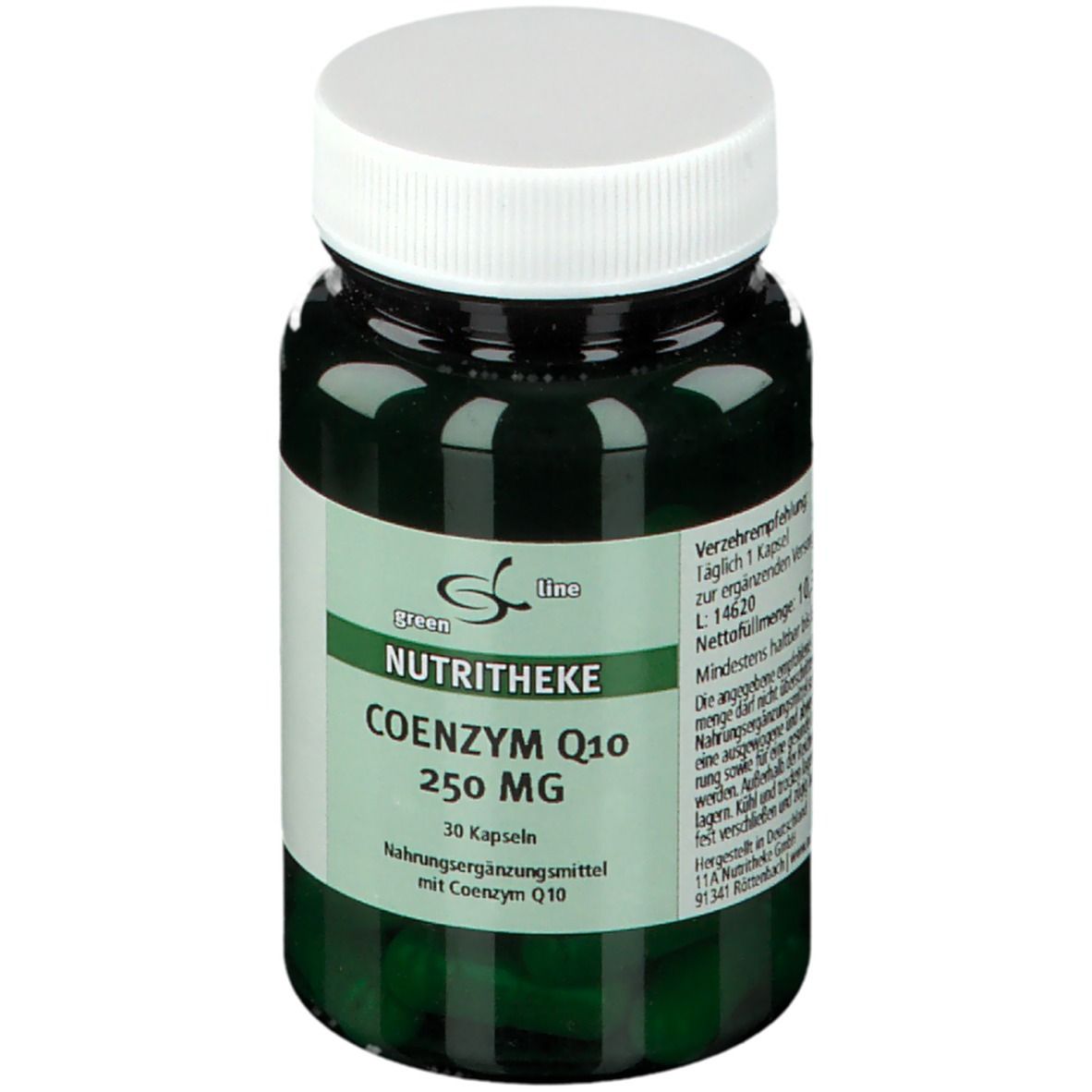 Coenzym Q10 250 mg Kapseln 30 St