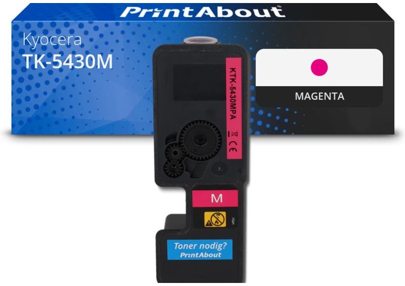 PrintAbout Toner compatible Kyocera TK-5430M - Magenta Magenta