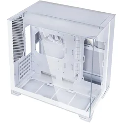 Lian-Li O11 Vision-M PC-Gehäuse, Micro-ATX, Tempered Glass - weiss (mATX, Mini-ITX), PC Gehäuse, Weiss