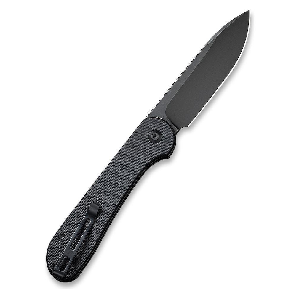 Civivi Messer Button Lock Elementum Ganz Schwarz G10 (C2103A)