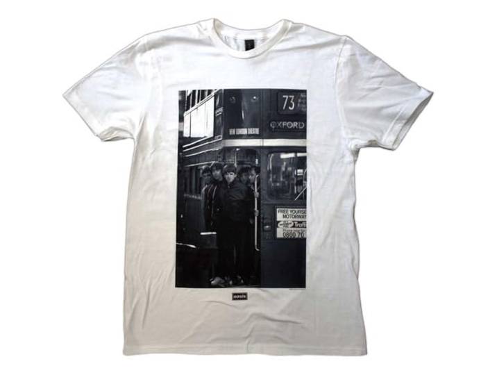 Oasis London Bus Photo T Shirt M