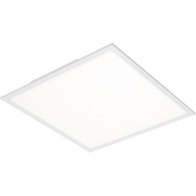 BRILONER LEUCHTEN LED Deckenleuchte "7192016 Simple", schwarz, Leuchten, Deckenlampe, 59,5x59,5x6cm, Weiß, 38W, Wohnzimmer, Schlafzimmer, Flur, LED Deckenleuchte