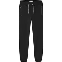 Name it, Jungen, Sporthose, Sweathose (164), Schwarz