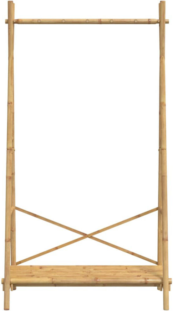 Bloomsbury Market Afsar 102 cm Clothes Rack Brown