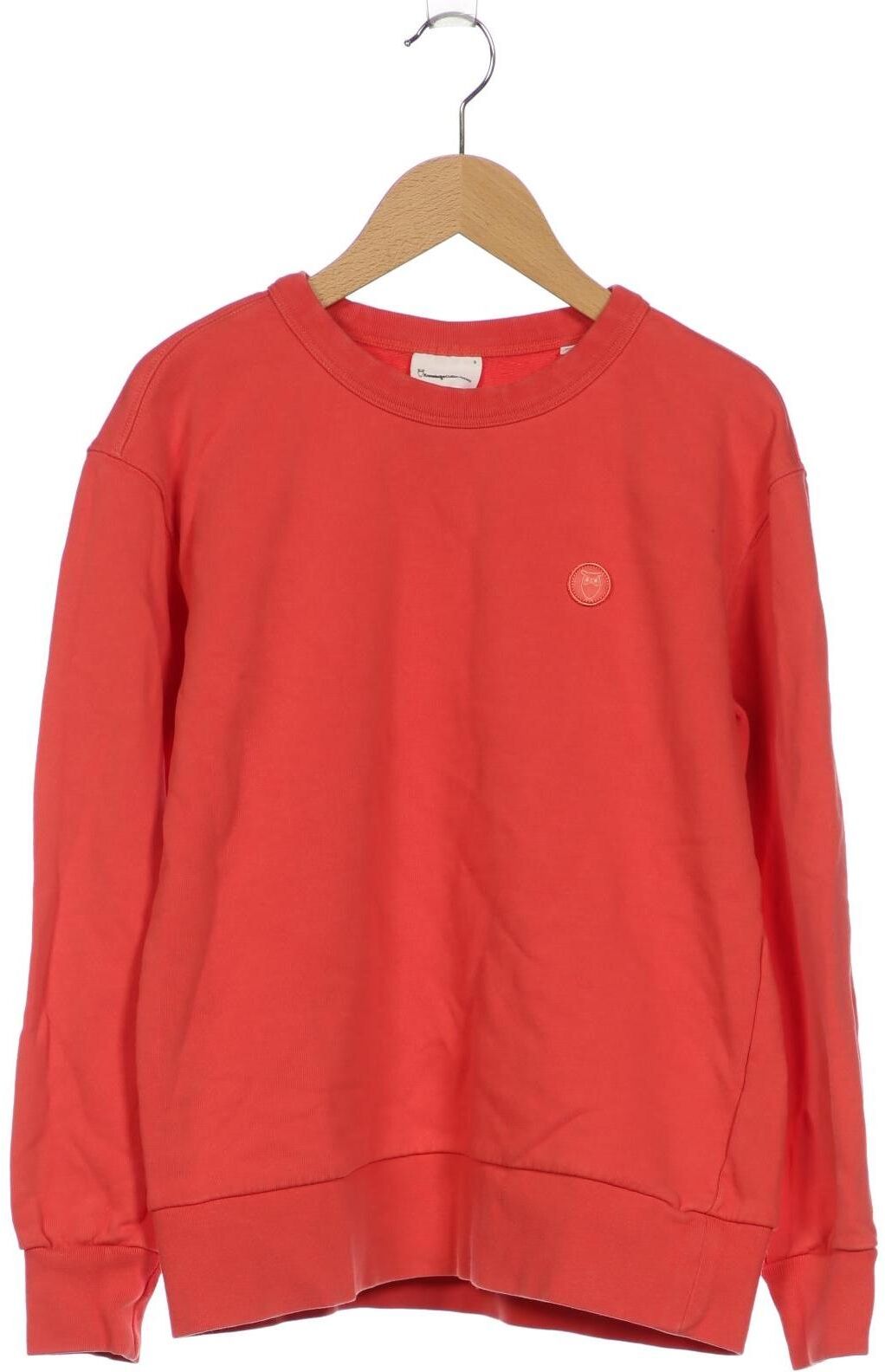 Knowledge Cotton Apparel Damen Sweater, Rot, Gr. S, Baumwolle - Second Hand