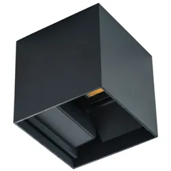 Kanlux Außen-Wandleuchte "REKA LED UP/DOWN" 7W 840 IP54 100mm x 100mm Graphit