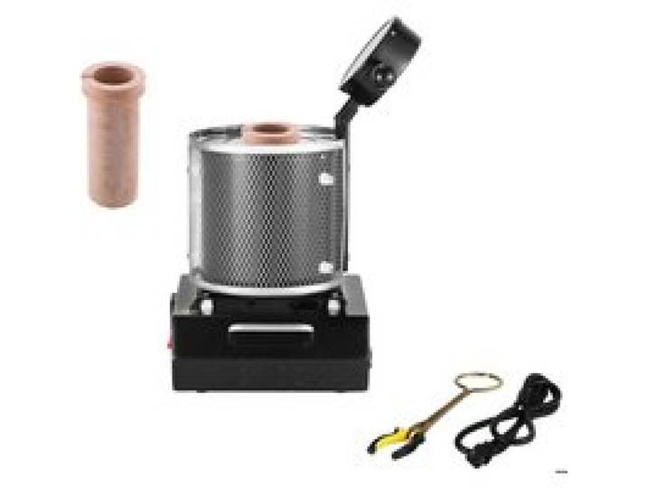 Four de fusion électrique - DUOKU - GF1150ND1-1KG - 1350W - 1150°C max - Creuset céramique 1 kg