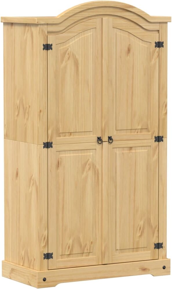vidaXL Garde-robe Corona 102x52x186 cm bois de pin massif