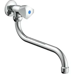 Schütte CARNEO Wand-Schwenkventil, Chrom - Badmöbel