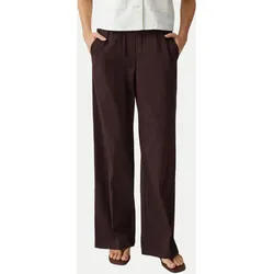 Wide Leg Hose Mucia base Braun 34