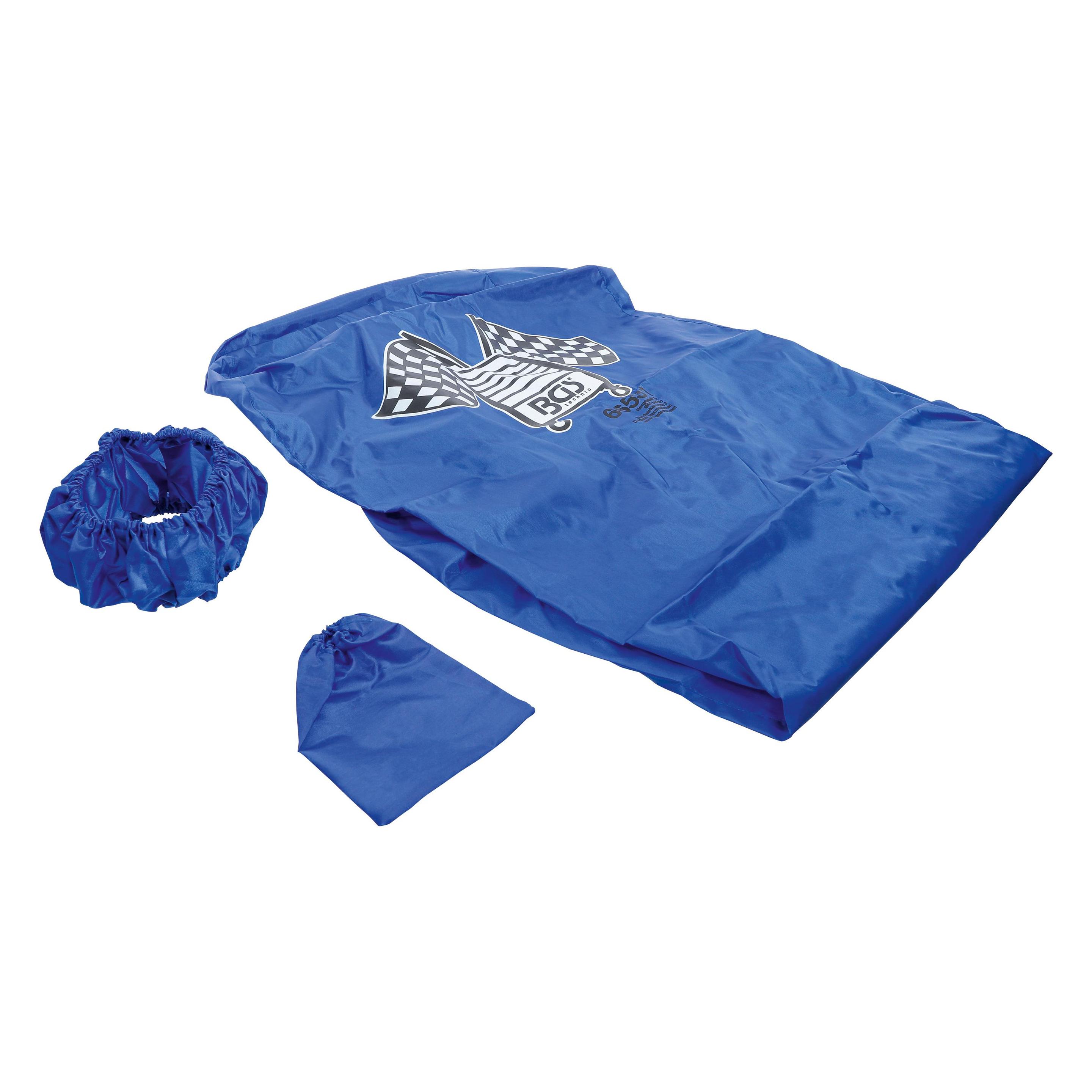 BGS Sitz- und Lenkrad-Schonbezug-Satz universal Polyester (66531)