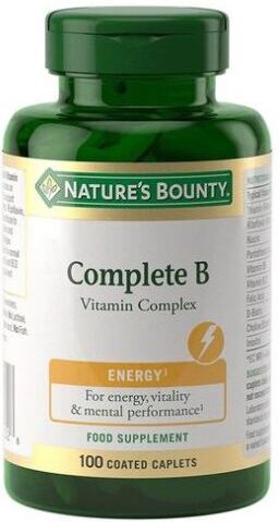 Nature's Bounty Complete B 100 coated tabs