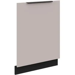Frontblende für vollintegrierten Geschirrspüler 60 cm Küche ARONA Kaschmir beige