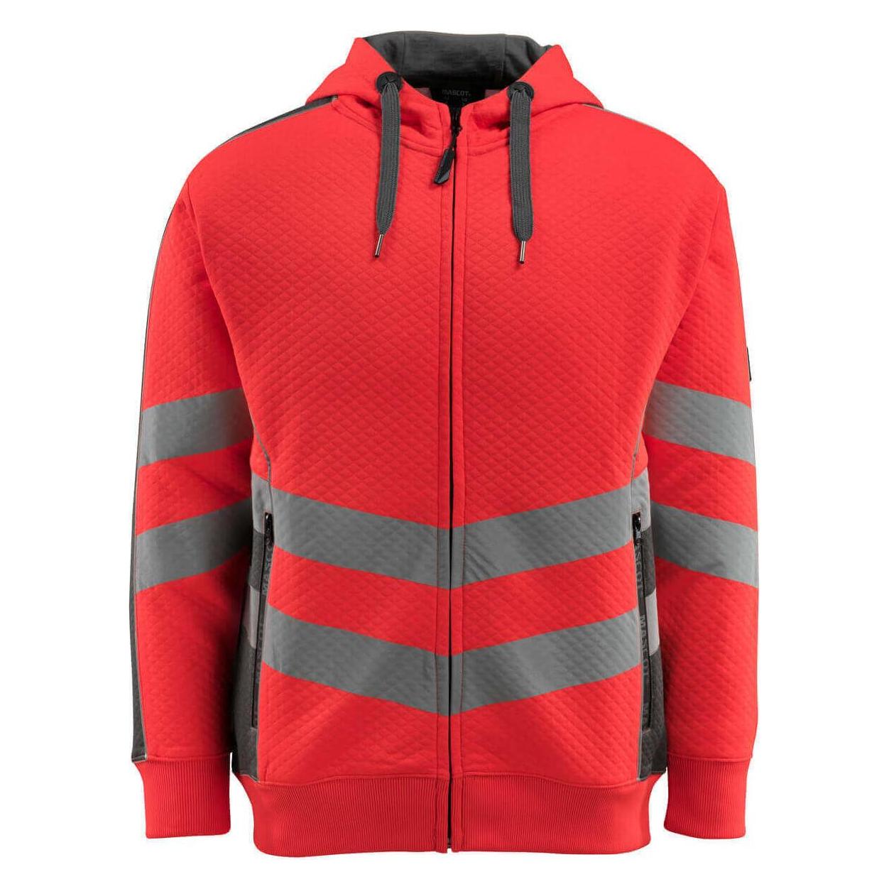 Mascot unisex Warnschutz-Langarmshirt Corby rot Grosse 3XL (3XL) (10002240201100)