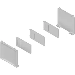 Blum Flaschenset AMBIA-LINE 100 für Frontschubkasten, Besteckkasten, Grau