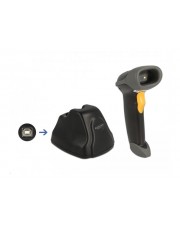 Delock Barcode-Scanner tragbar 200 Scans/Sek. decodiert RF2,4 GHz (90518)