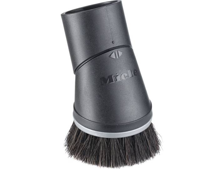 MIELE Saugpinsel Miele Original Zubehör – Saugpinsel SSP 10 mit flexiblem Drehgelenk , schwarz, B:5,4cm H:10,4cm T:7,8cm, Staubsaugerdüsen, Saugpinsel