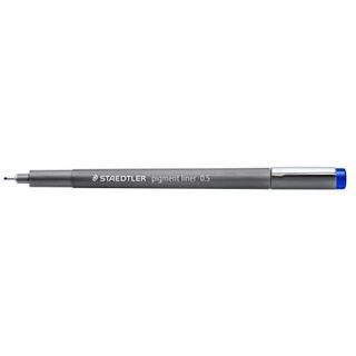 STAEDTLER pigment liner 0,5mm blau