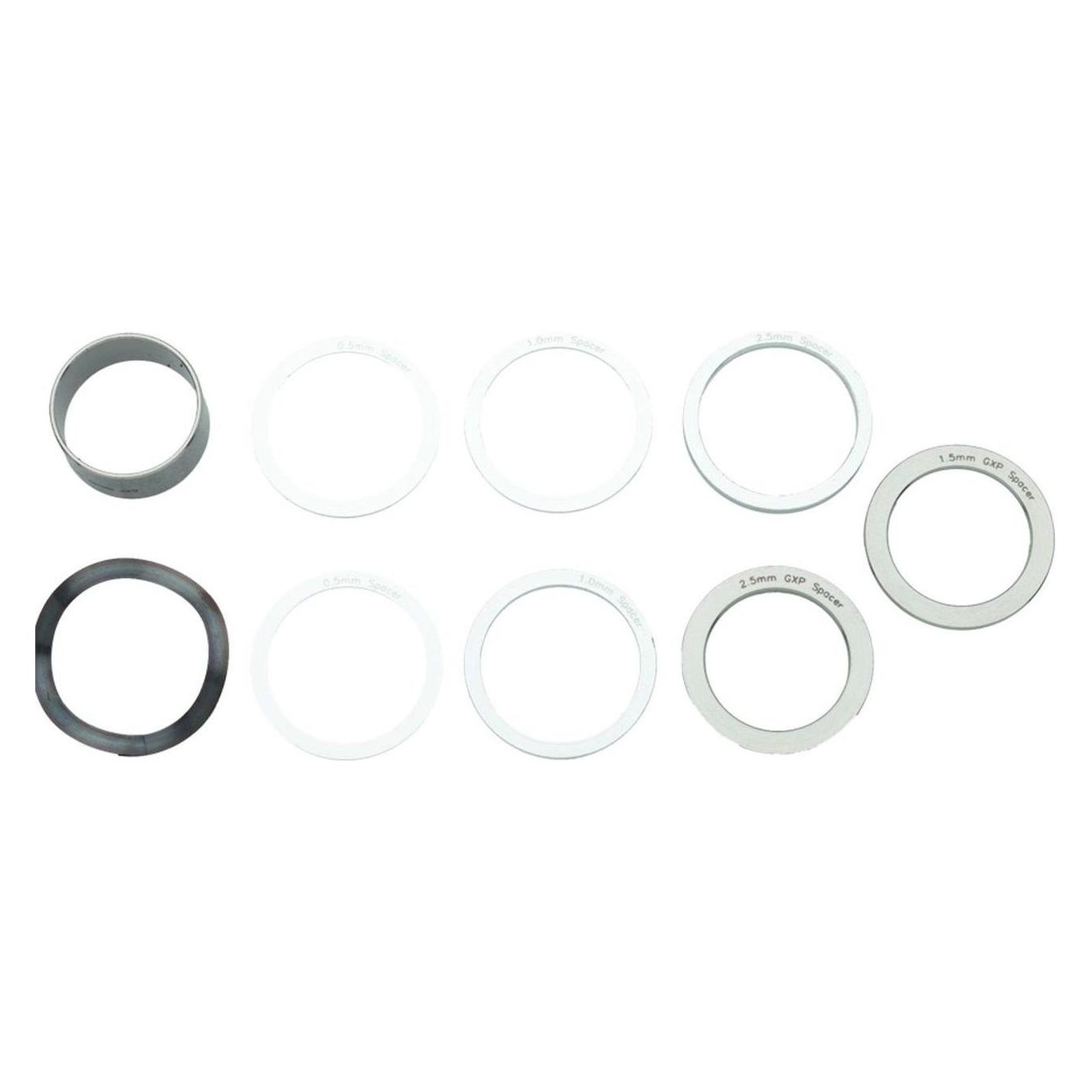 Problem Solvers BB30/PF30 Innenlager Adapter, GXP Kurbelachse black/silver (40082366)