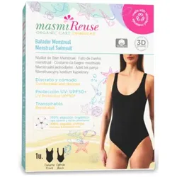 Masmi, Periodenunterwäsche, Bio Perioden Badeanzug Schwarz Grösse: XS - Reuse (XS)