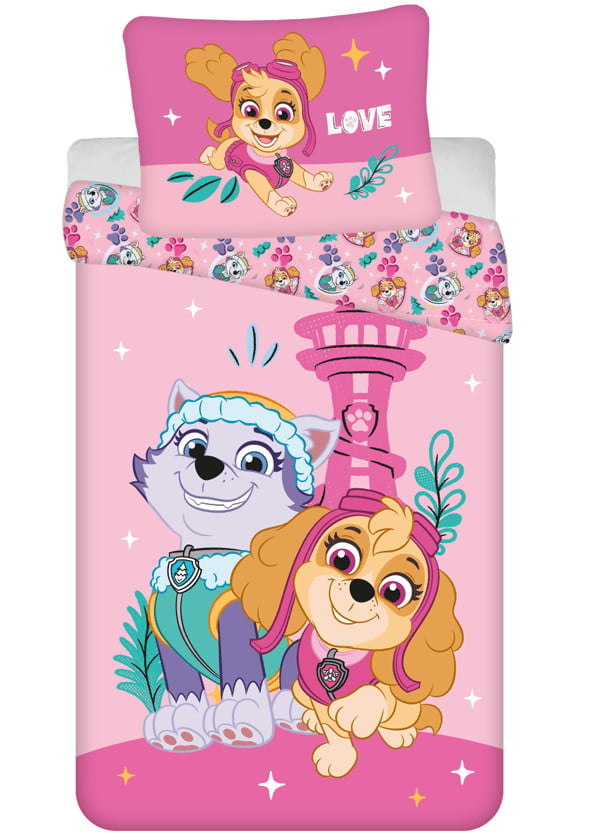 Jerry Fabrics peuterdekbedovertrek voor kinderen met kussensloop 40 x 60 cm