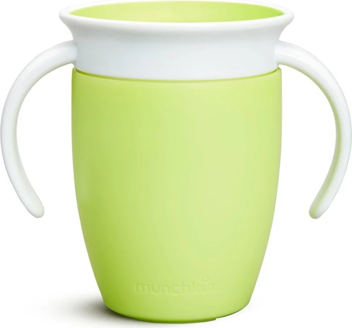 Munchkin Miracle 360° Trinklernbecher, 207 ml, 6m+, grün