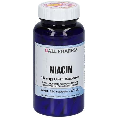 Niacin 15 mg Kapseln 120 St