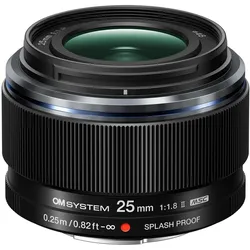 OM SYSTEM 25mm 1:1.8 II ED Zuiko