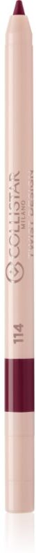 Collistar Twist Design Lip Pencil cream lip liner shade 114 - Warm Mauve 0.4 g