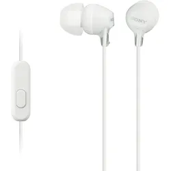Sony MDR-EX15AP In-Ear Kopfhörer, Weiß