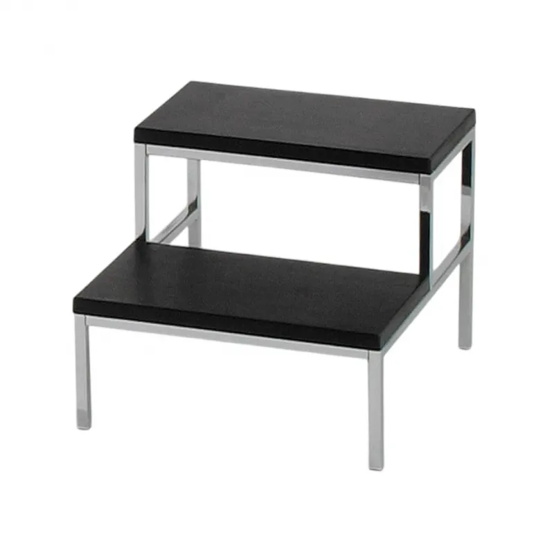 AGA Sanitätsartikel GmbH Fußauftritt, Belastbar bis 150 Kg 2-Stufig verchromt FA-2000/2